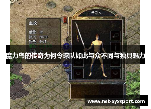 魔力鸟的传奇为何令球队如此与众不同与独具魅力